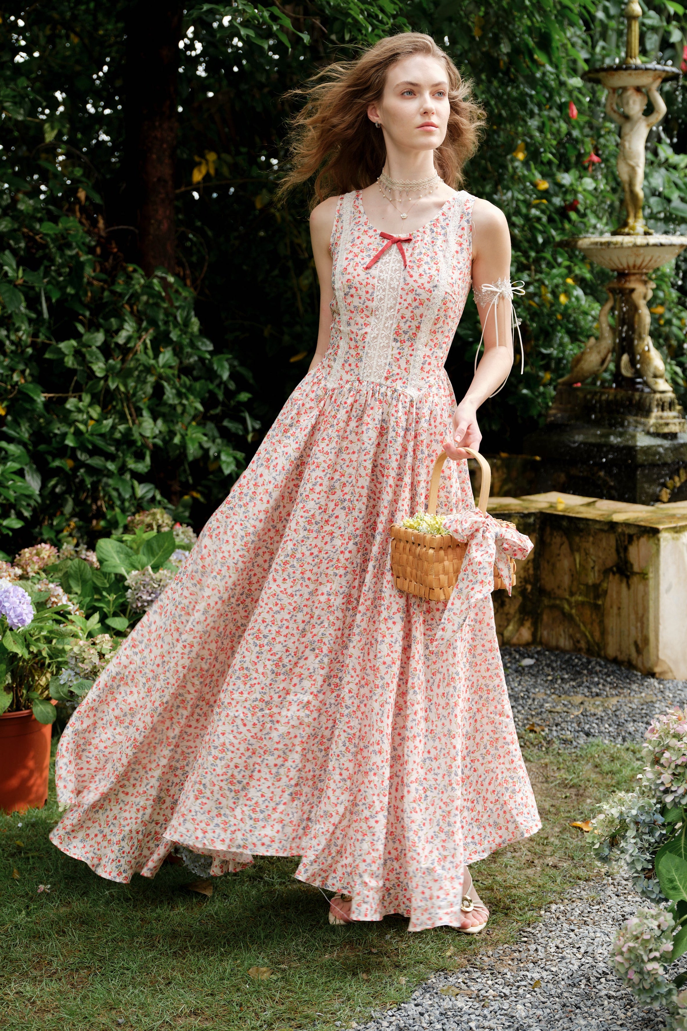 Vanille 18 | Jane's Garden Dress – Linennaive