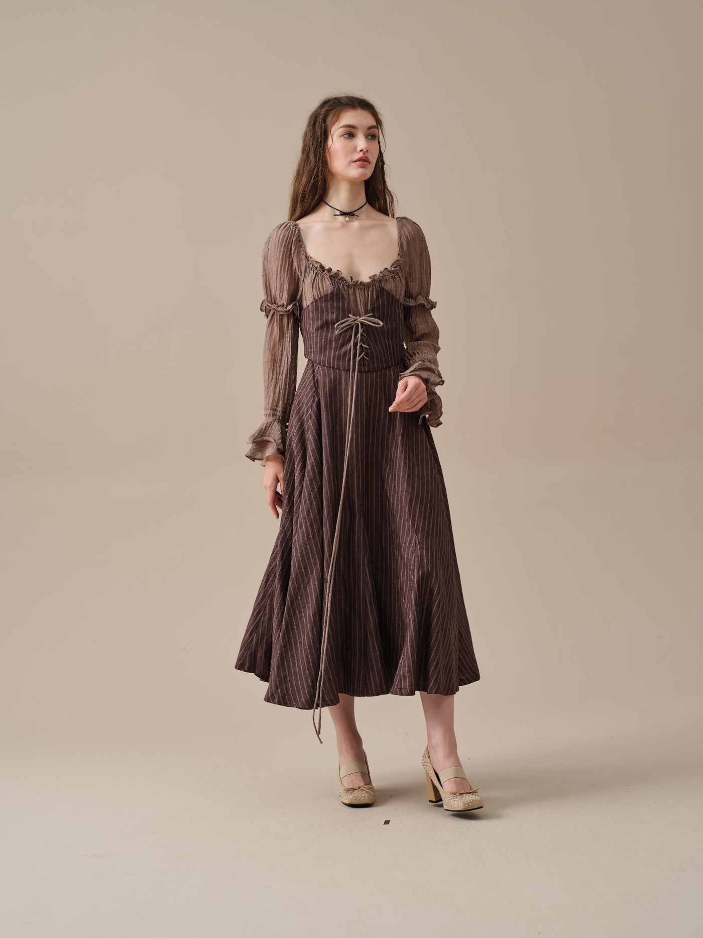 Daphene 33 | Silky Princess Dress