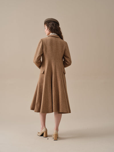 The Roman Holiday 17 | 100% wool classic coat