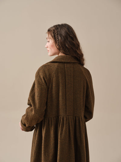 Oscar 31 |double breasted wool jacket coat