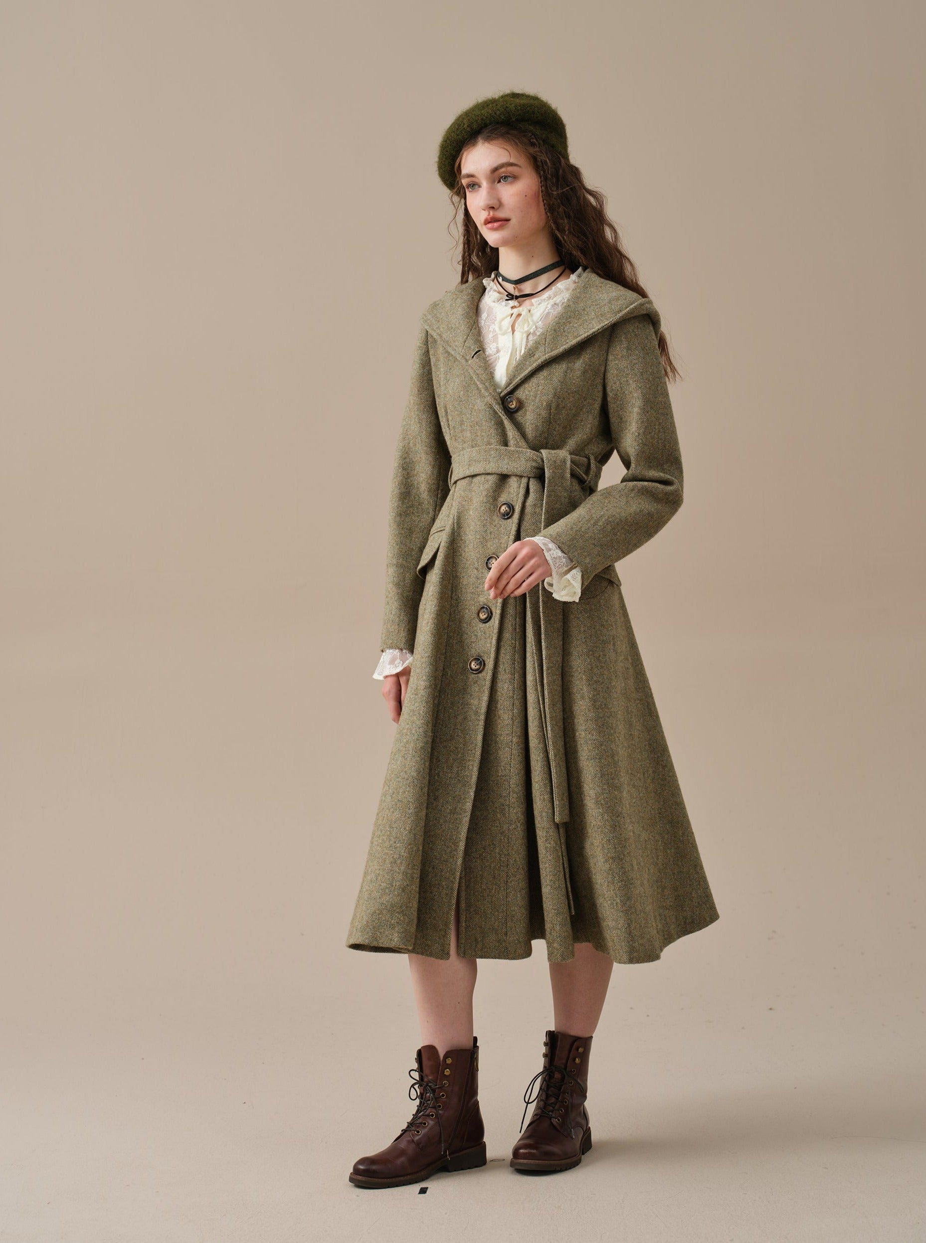 Sierra 17 | 100% wool classic coat – Linennaive