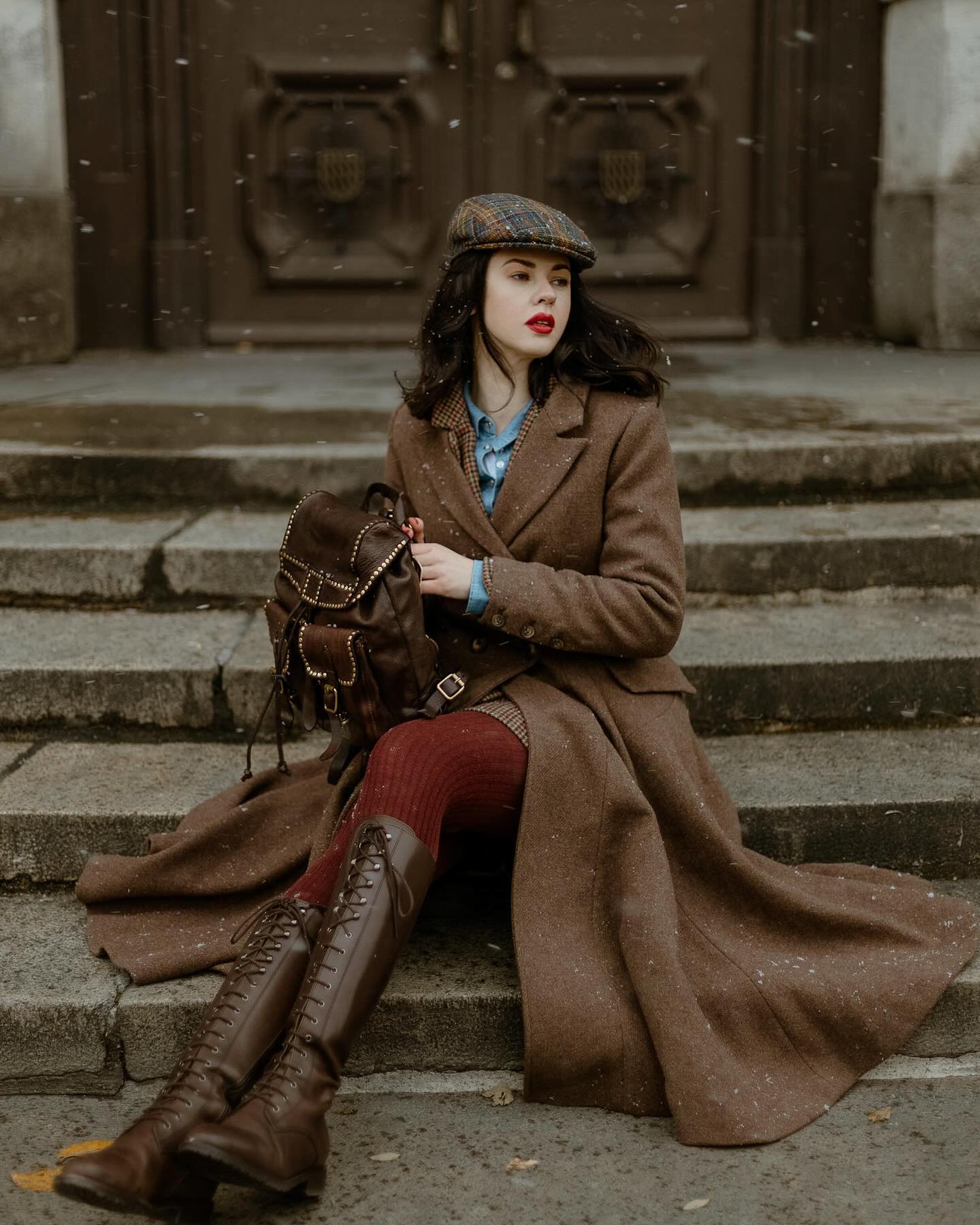 The Roman Holiday 17 | 100% wool classic coat – Linennaive