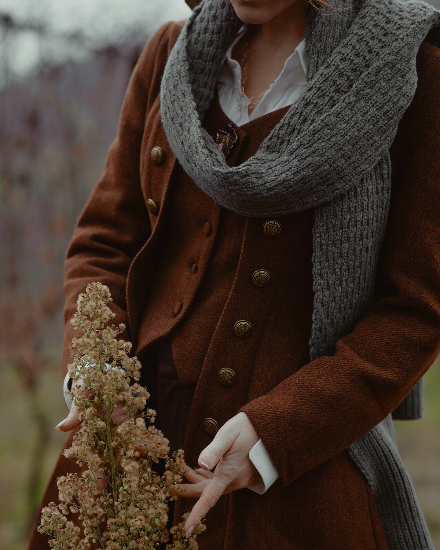 Doreen 15 |Vest-Layered 100% Wool Coat – Linennaive