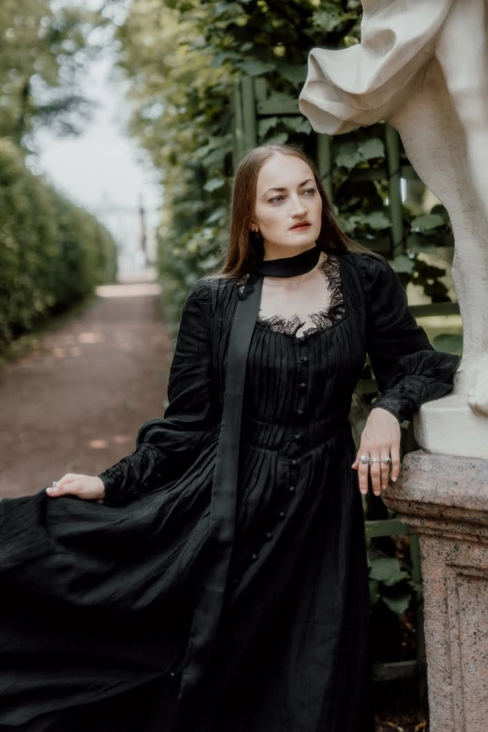 ワンピース Linen Mix Ombre Check Flared Dress 3WAY OMBRE CHECK FLARE DRESS（ワンピース）｜Ameri（アメリ）の