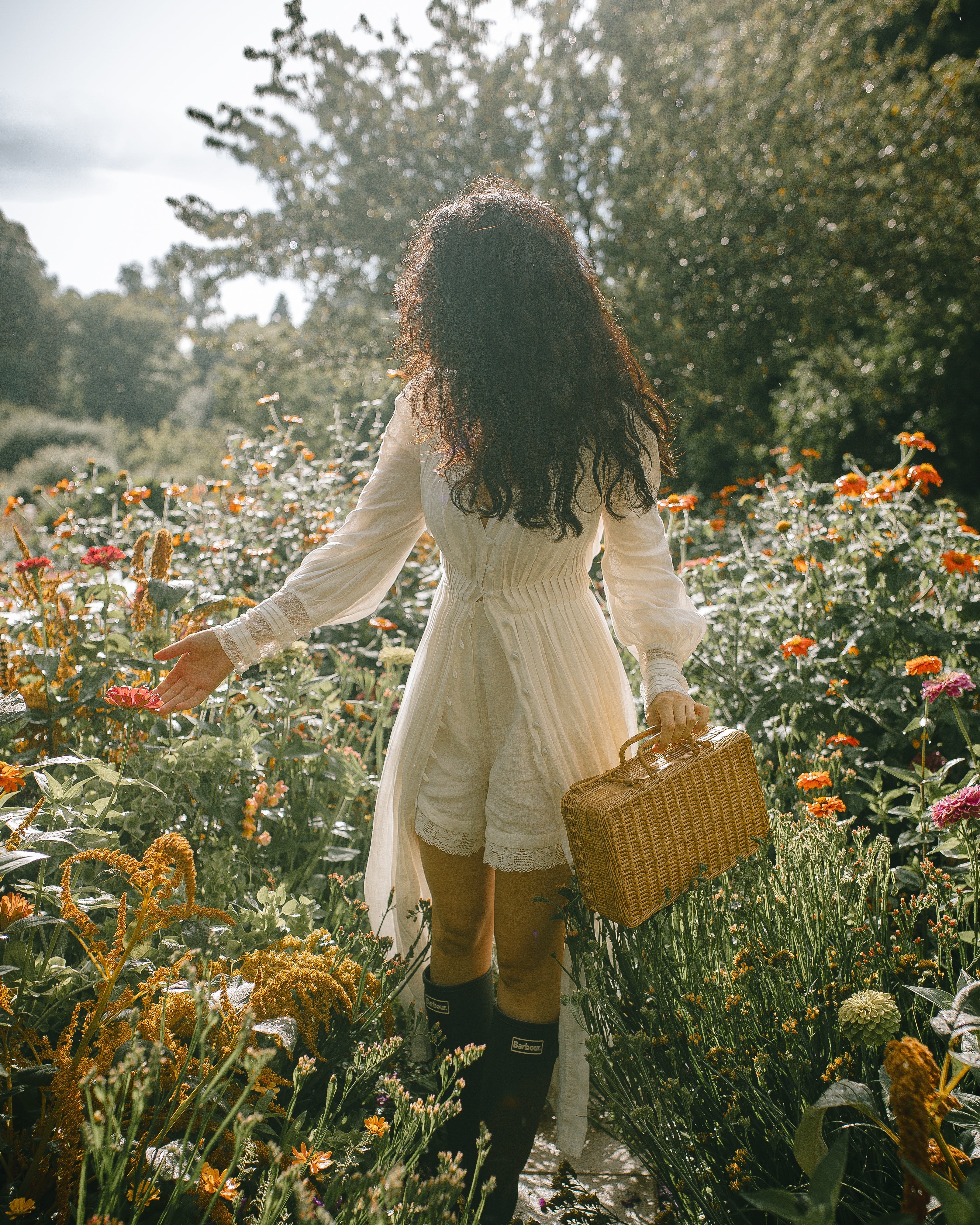 Josefina 19 | Dreamy Pleated Linen Dress Gown – Linennaive