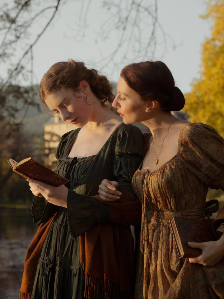 Queena 22 | Empired Maxi linen dress