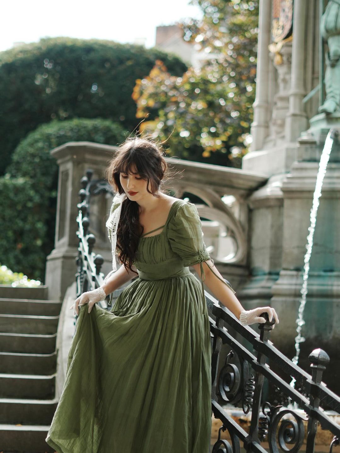 Monette 27 | Corset Linen Dress