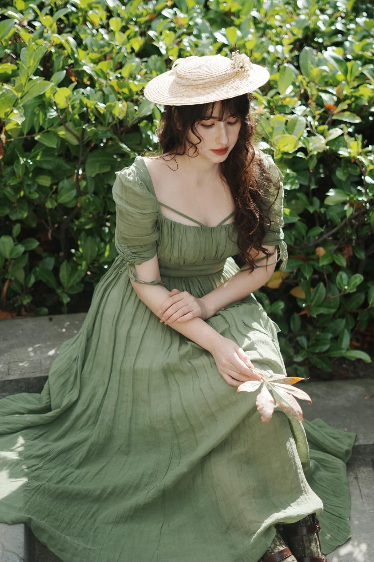 Monette 27 | Corset Linen Dress – Linennaive