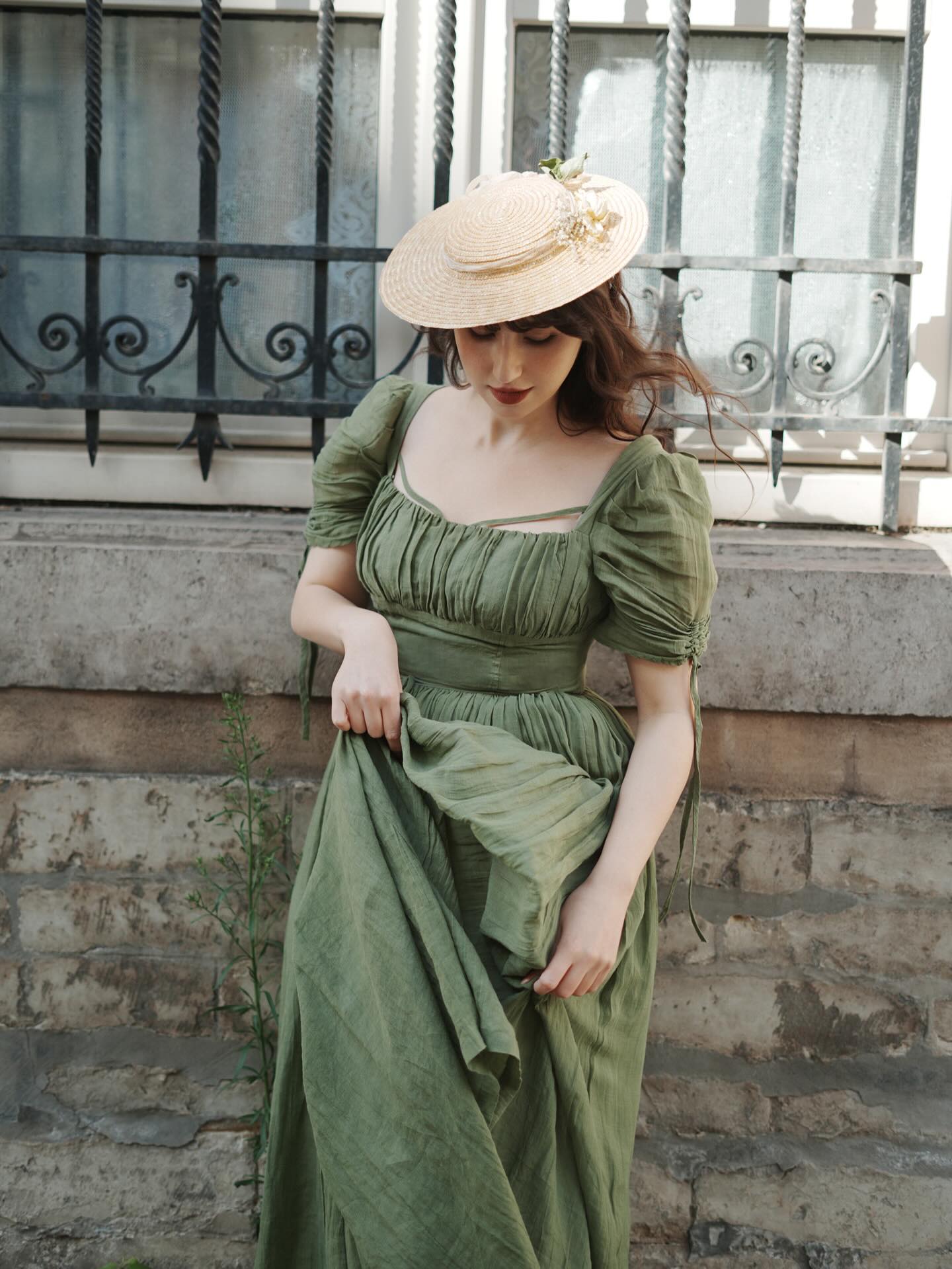 Monette 27 | Corset Linen Dress – Linennaive