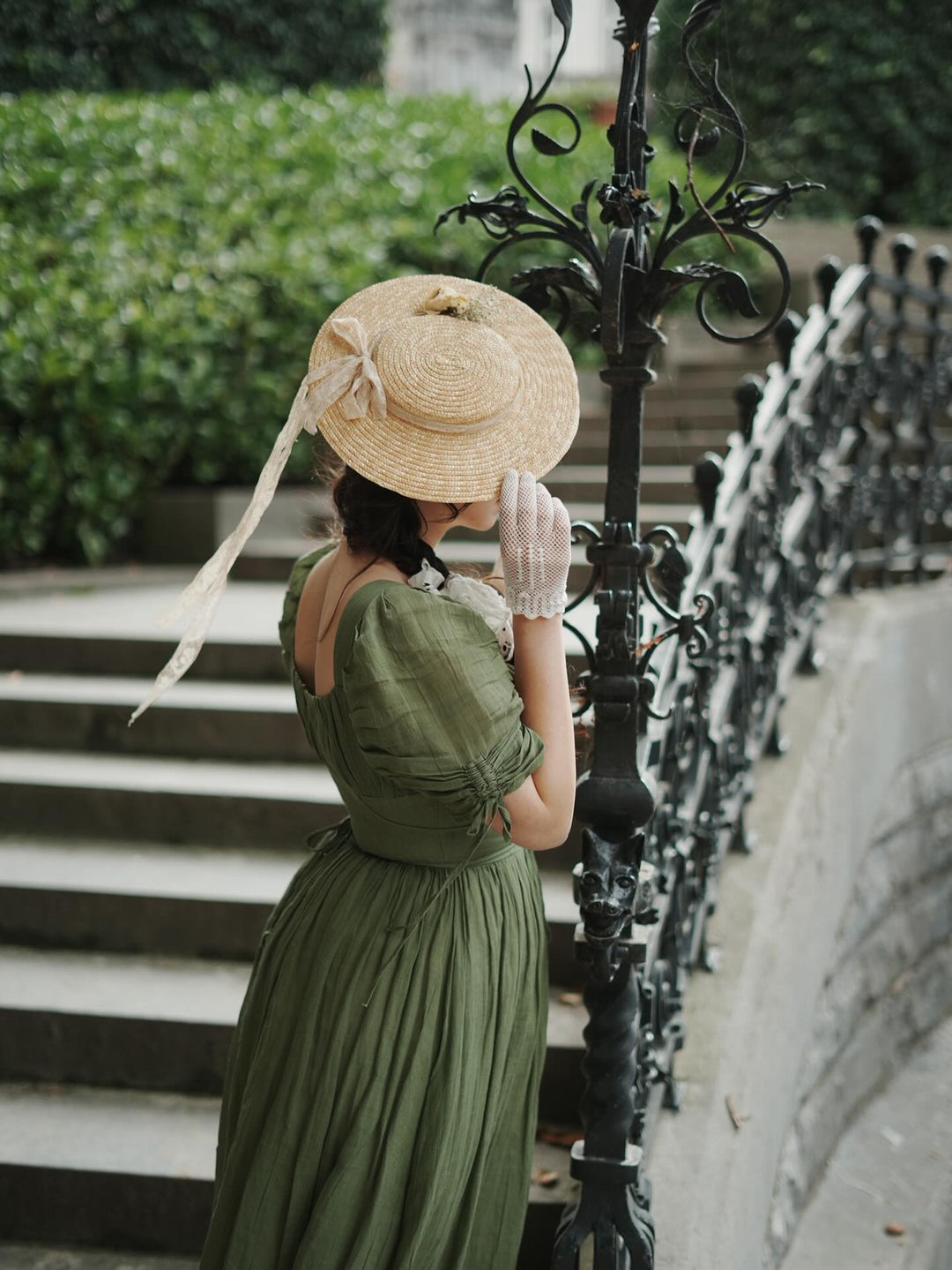 Monette 27 | Corset Linen Dress