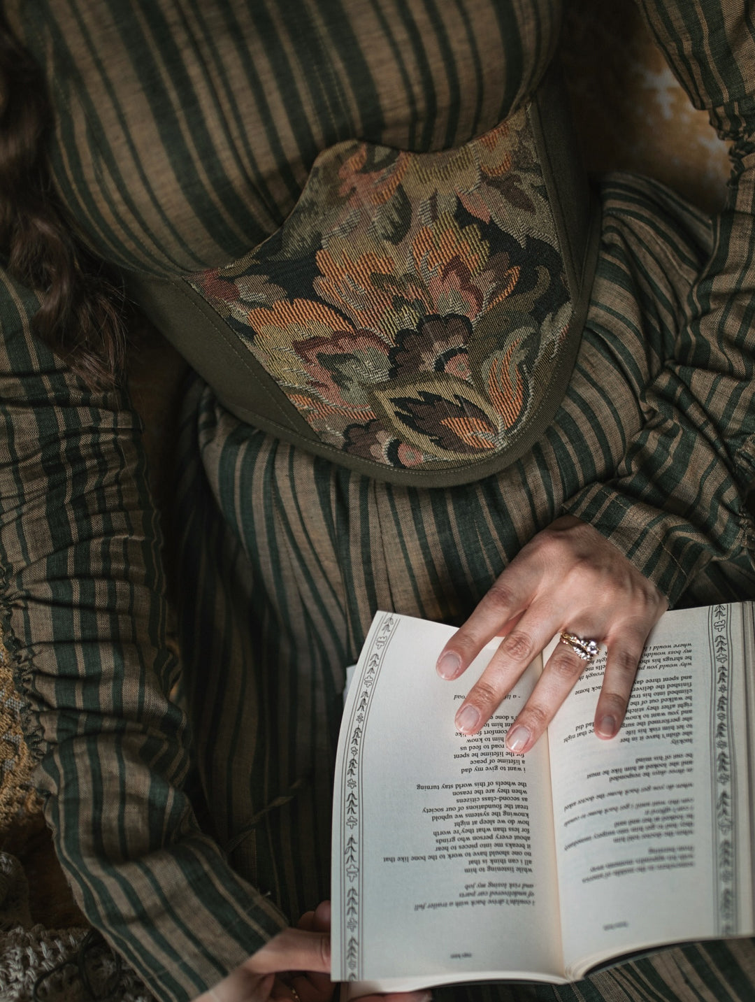 Crystal 17 | Victorian maxi linen dress