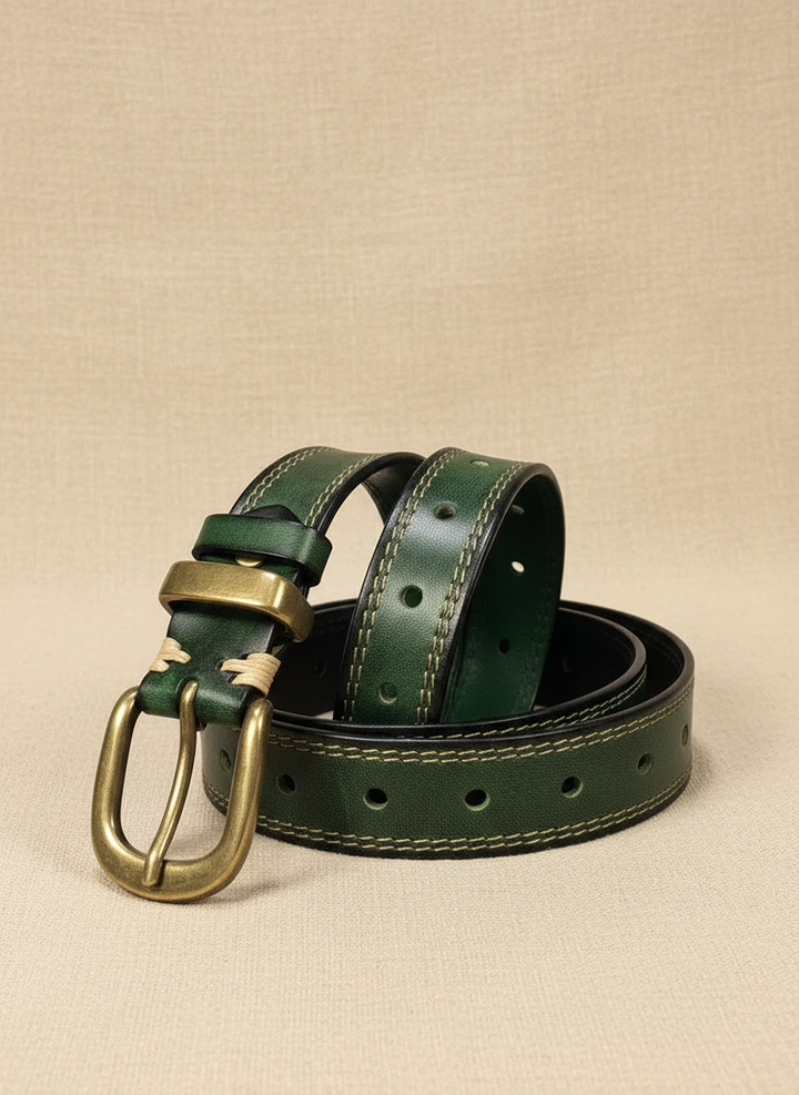 Forest Green Classic Belt(Free Gift on Orders $499+)