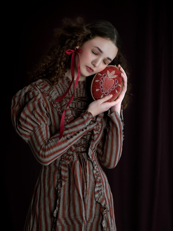 Elizabeth 15 | Victorian Linen Dress