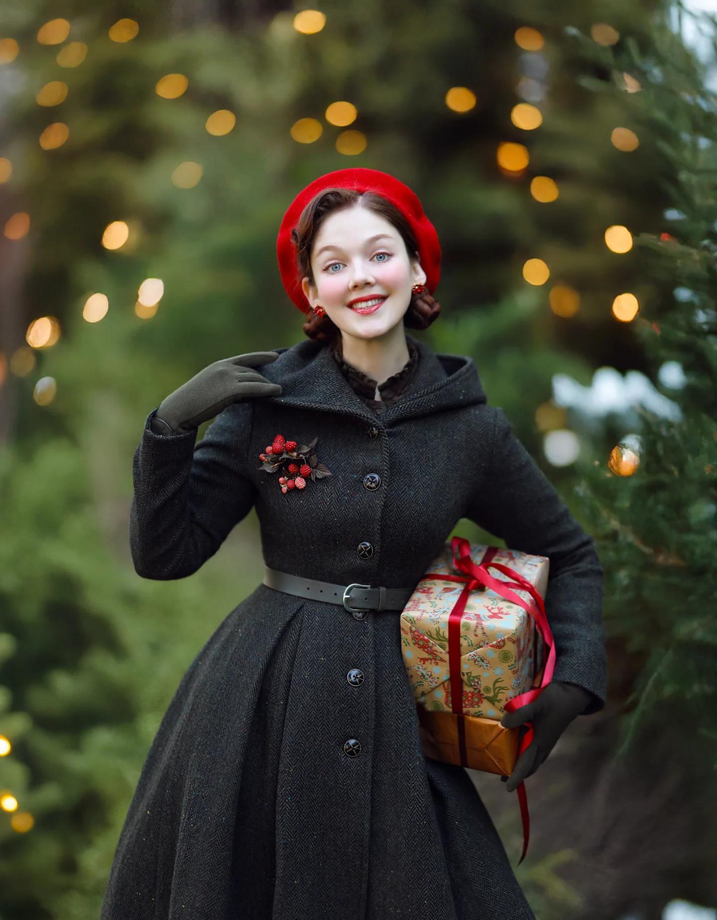 My Fair Lady 26 | Hooded Wool Coat – Linennaive