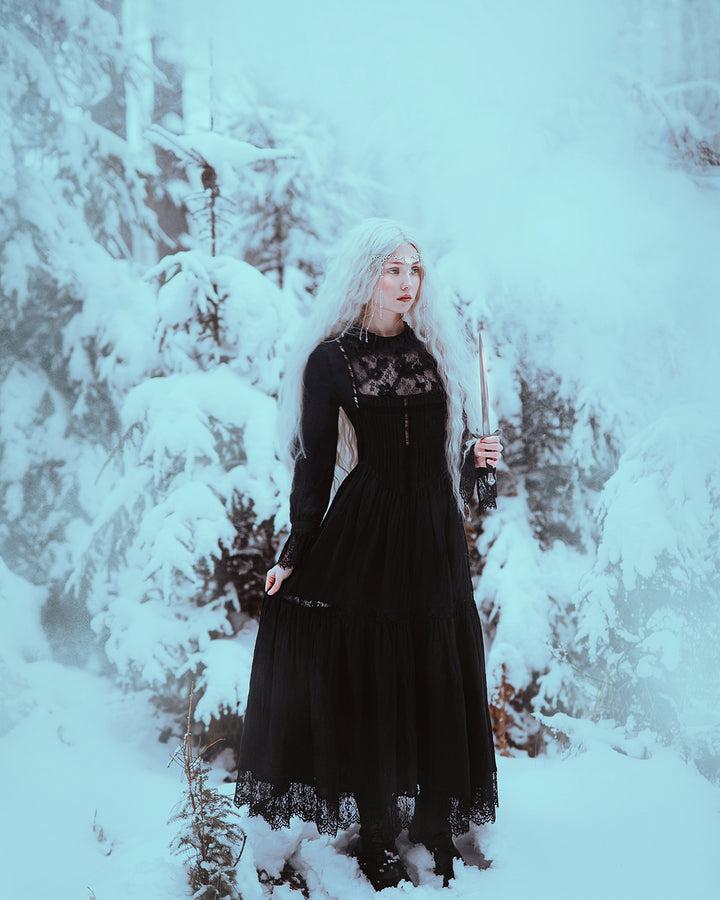 Beverly 31| victorian linen dress