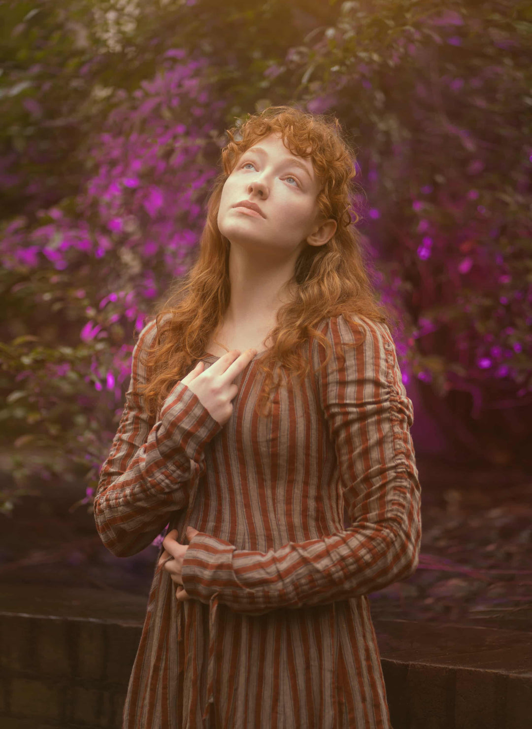 Crystal 17 | Victorian maxi linen dress