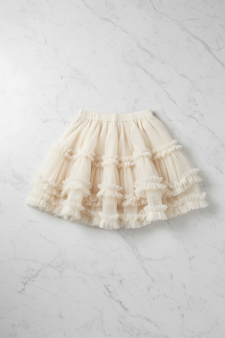 Lilypond 13 | 100% Wool Cable Knit Tiered Dress with scarf