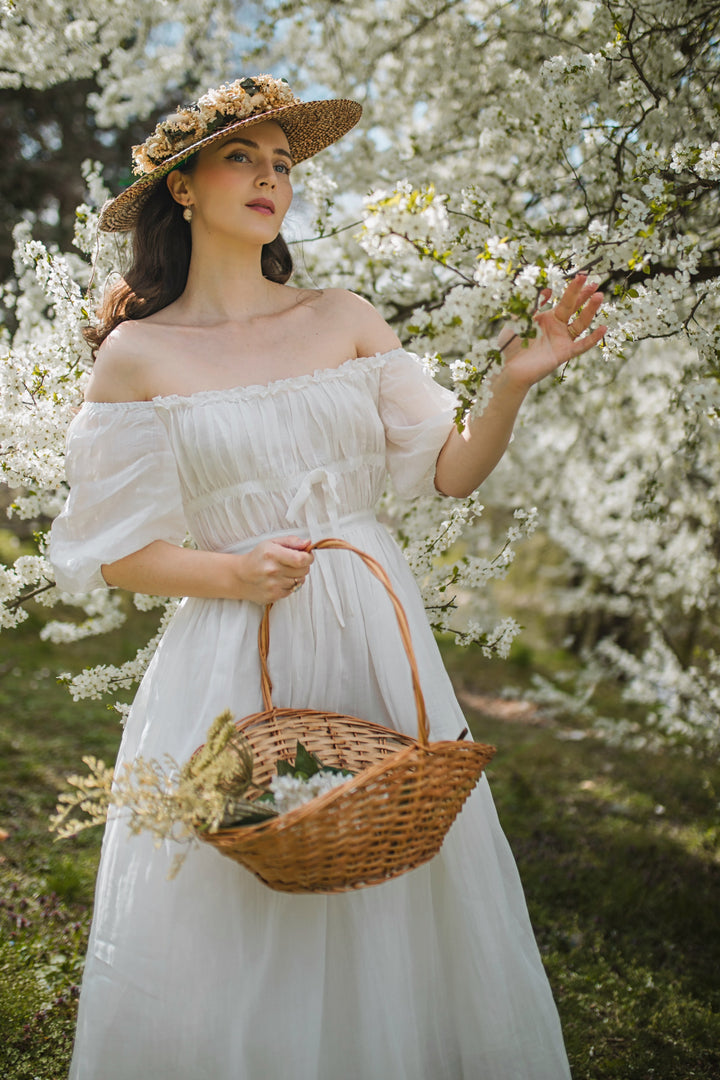 Osmanthus 01 | maxi linen dress