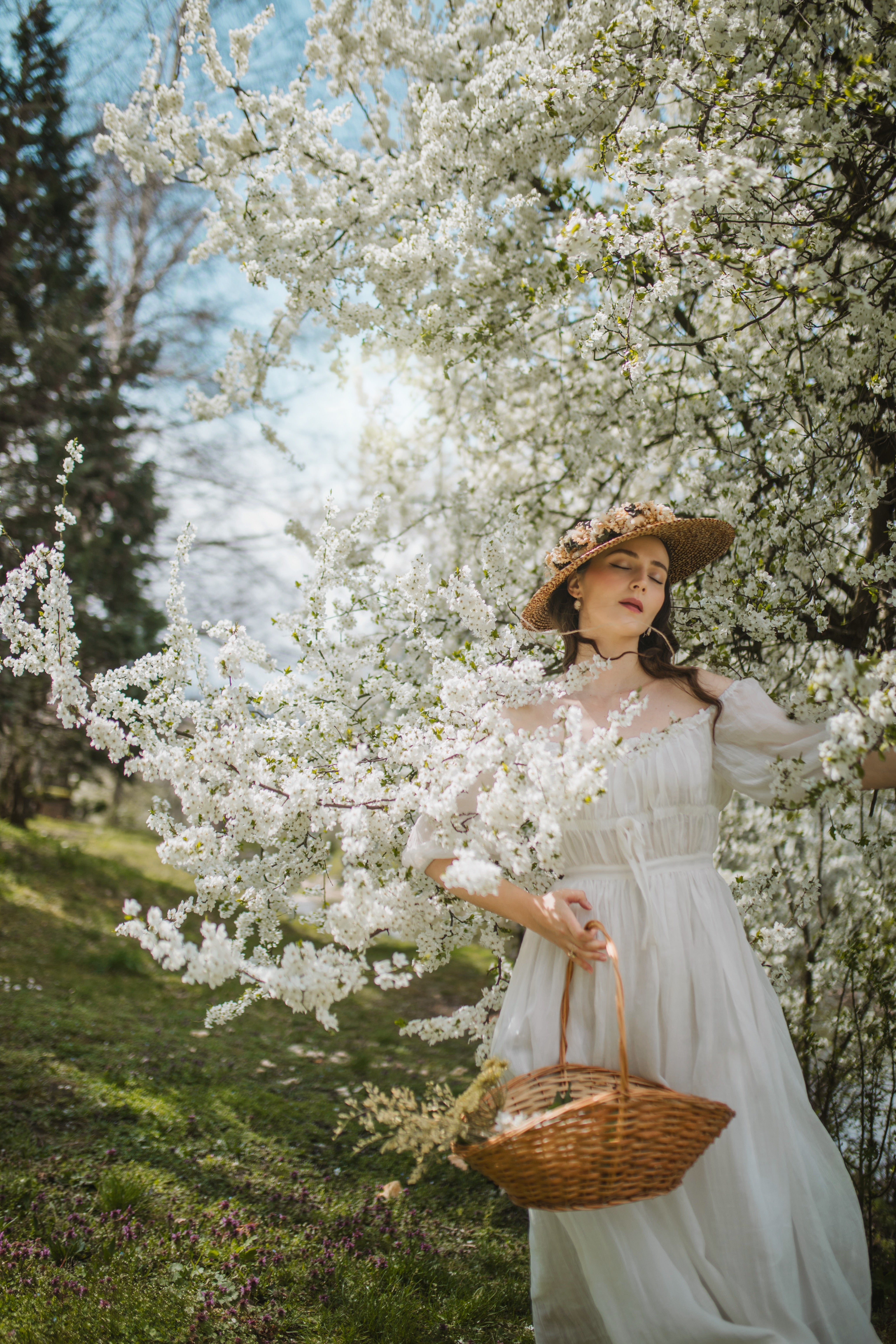 Osmanthus 01 | maxi linen dress – Linennaive