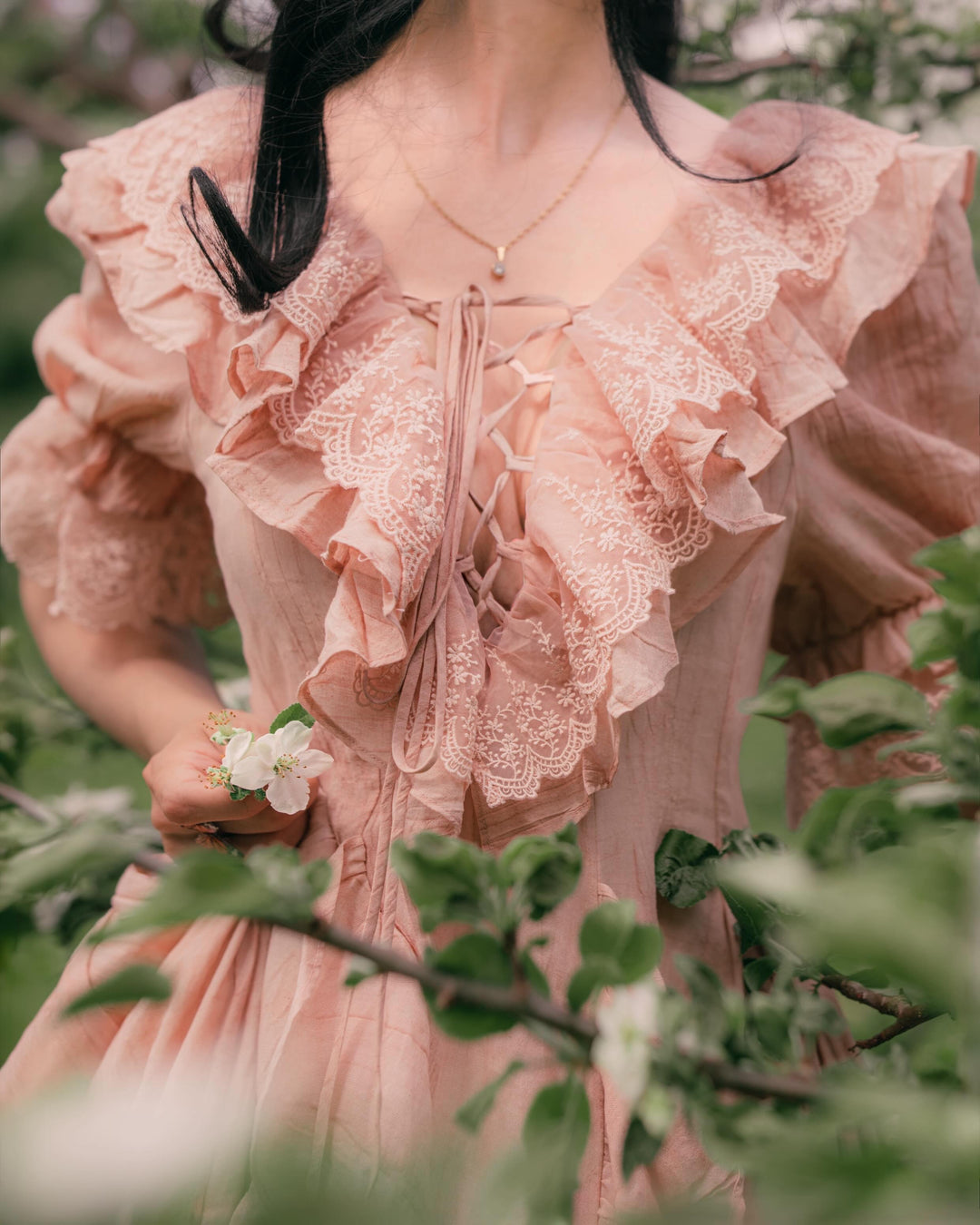 Dewdrops 16 | Maxi Linen Dress Gown
