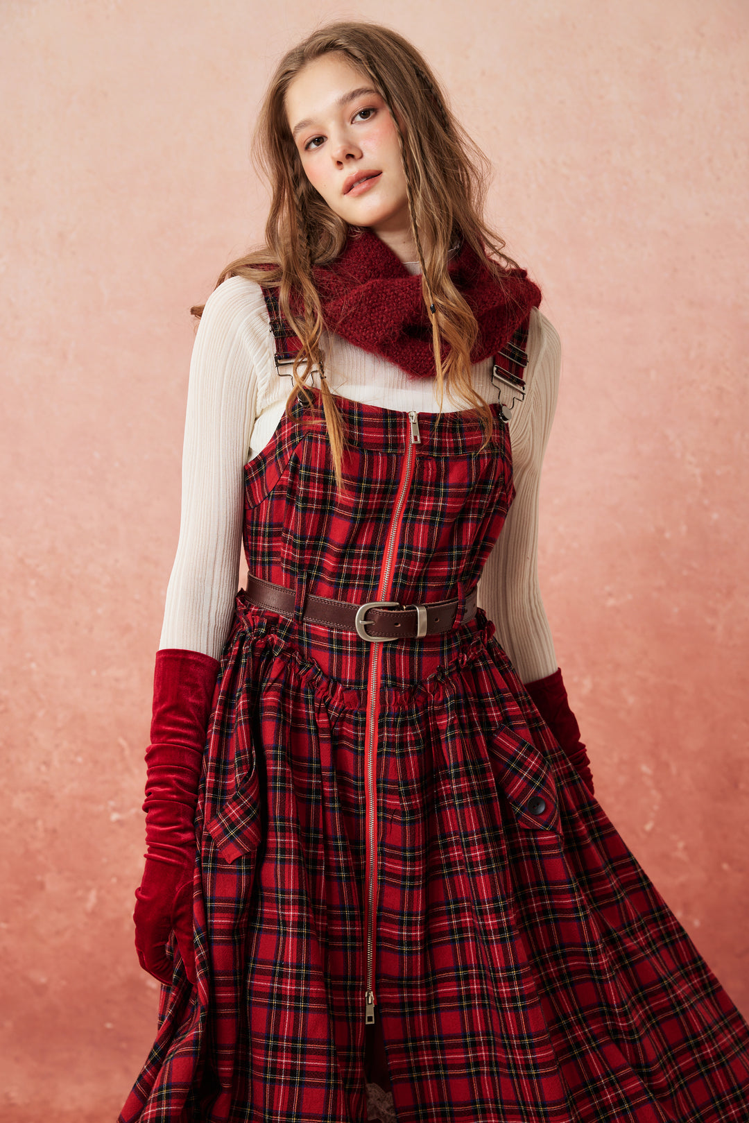 Tess 31 |100% Wool Halter Dress