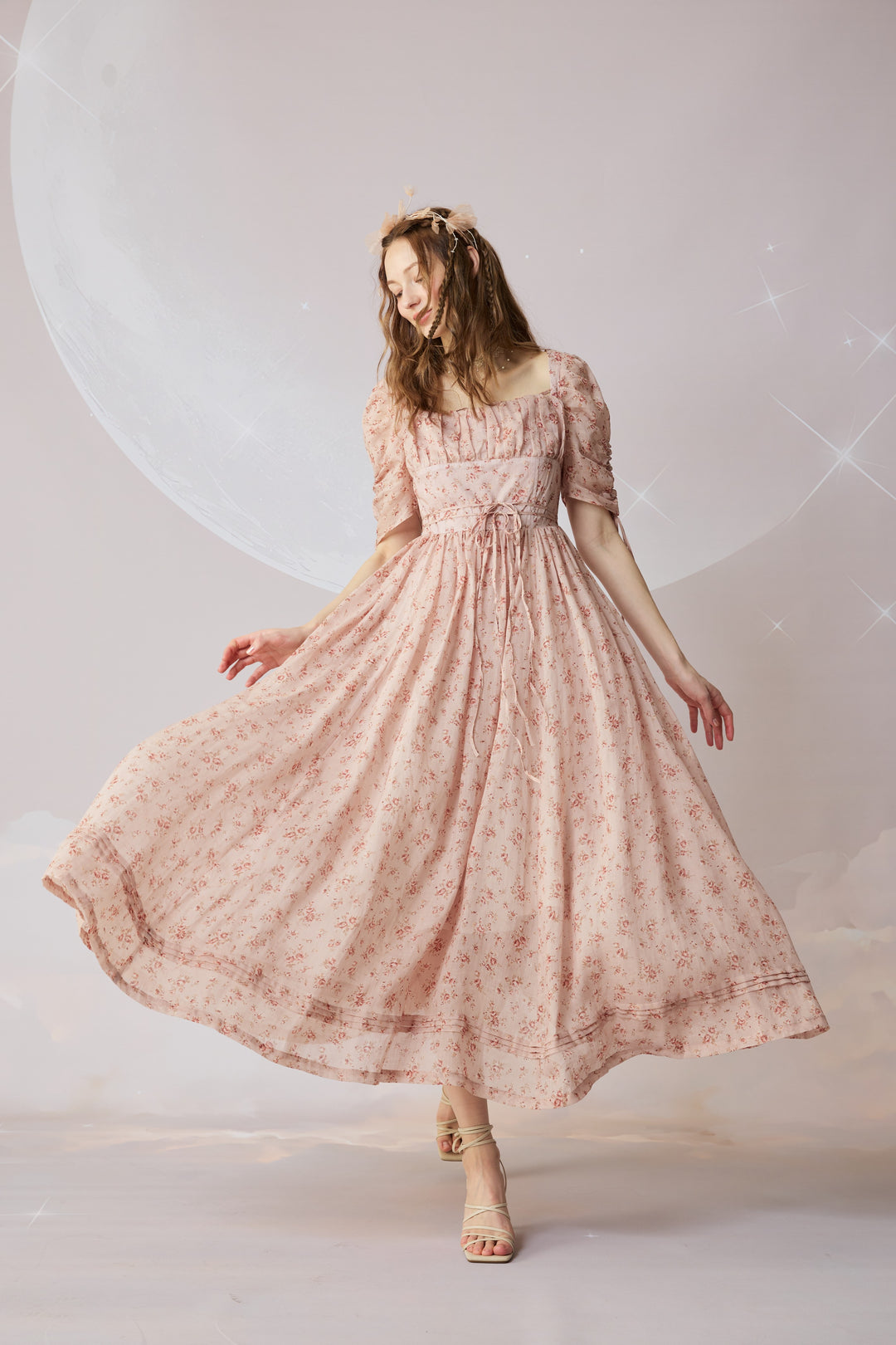 Monette 27 | Corset Linen Dress