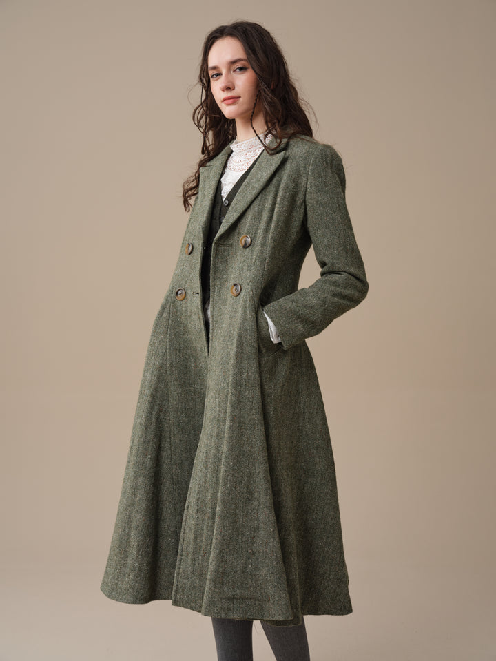 The Roman Holiday 17 | 100% wool classic coat