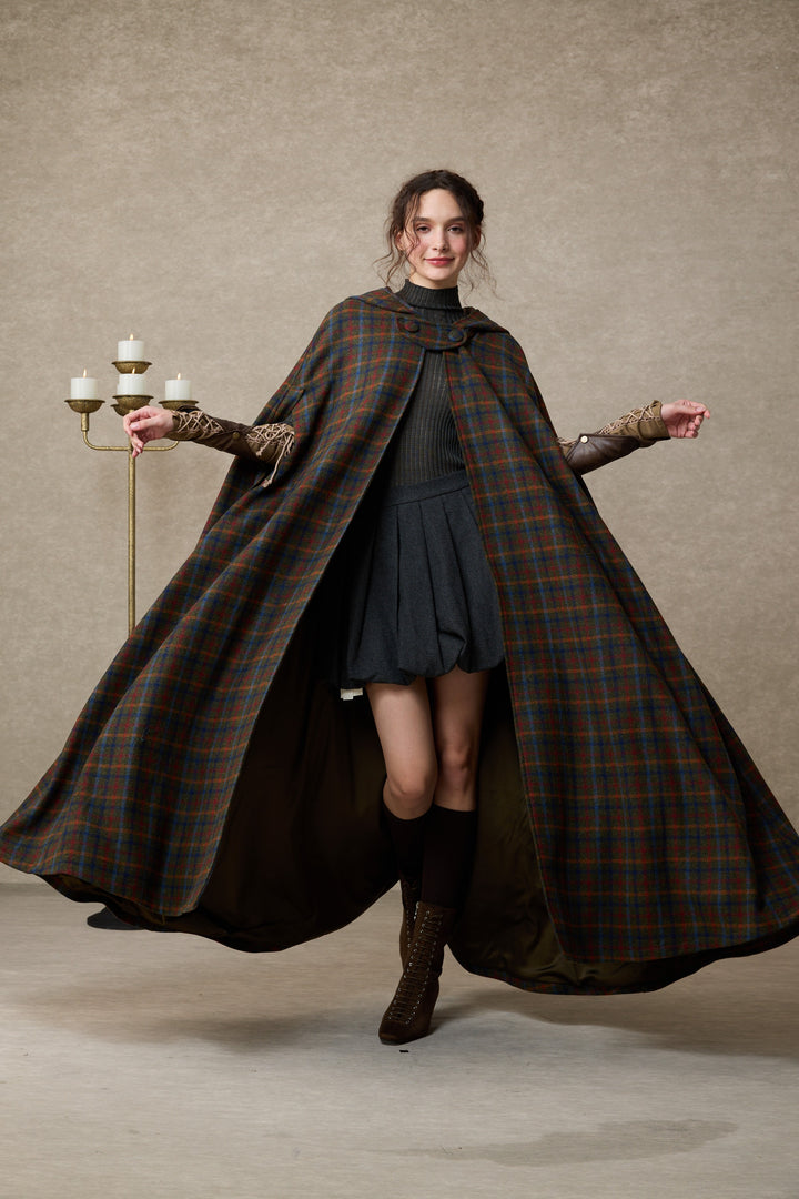 Astor 35| 100% Wool Cloak Coat