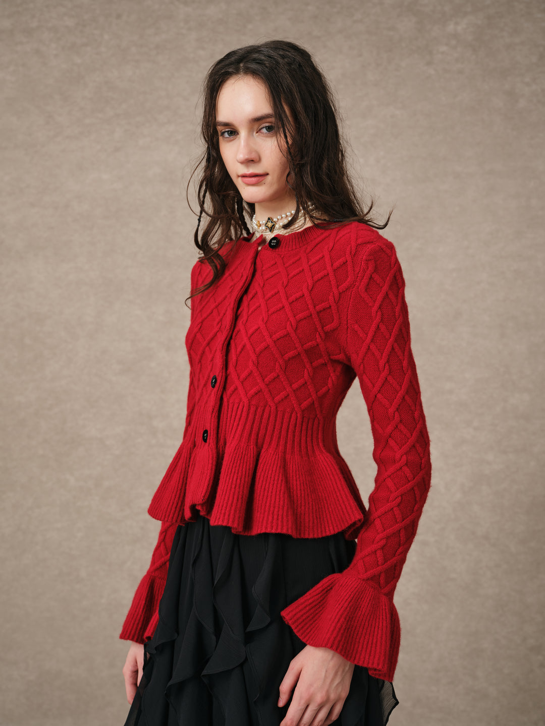 Freya | 100% Wool Cardigan