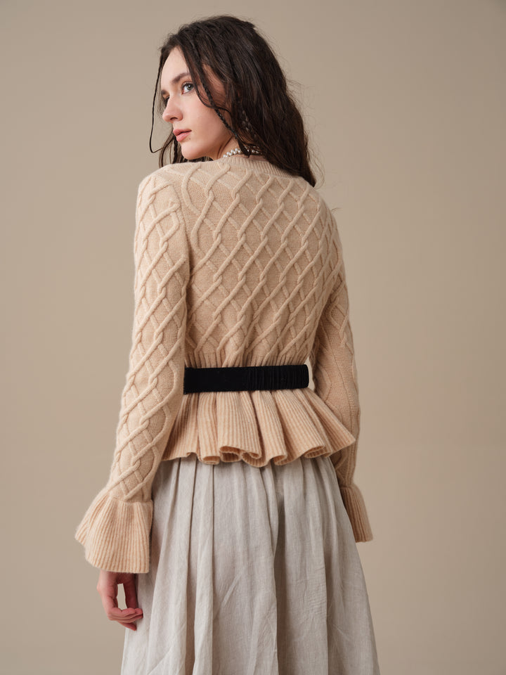 Freya | 100% Wool Cardigan