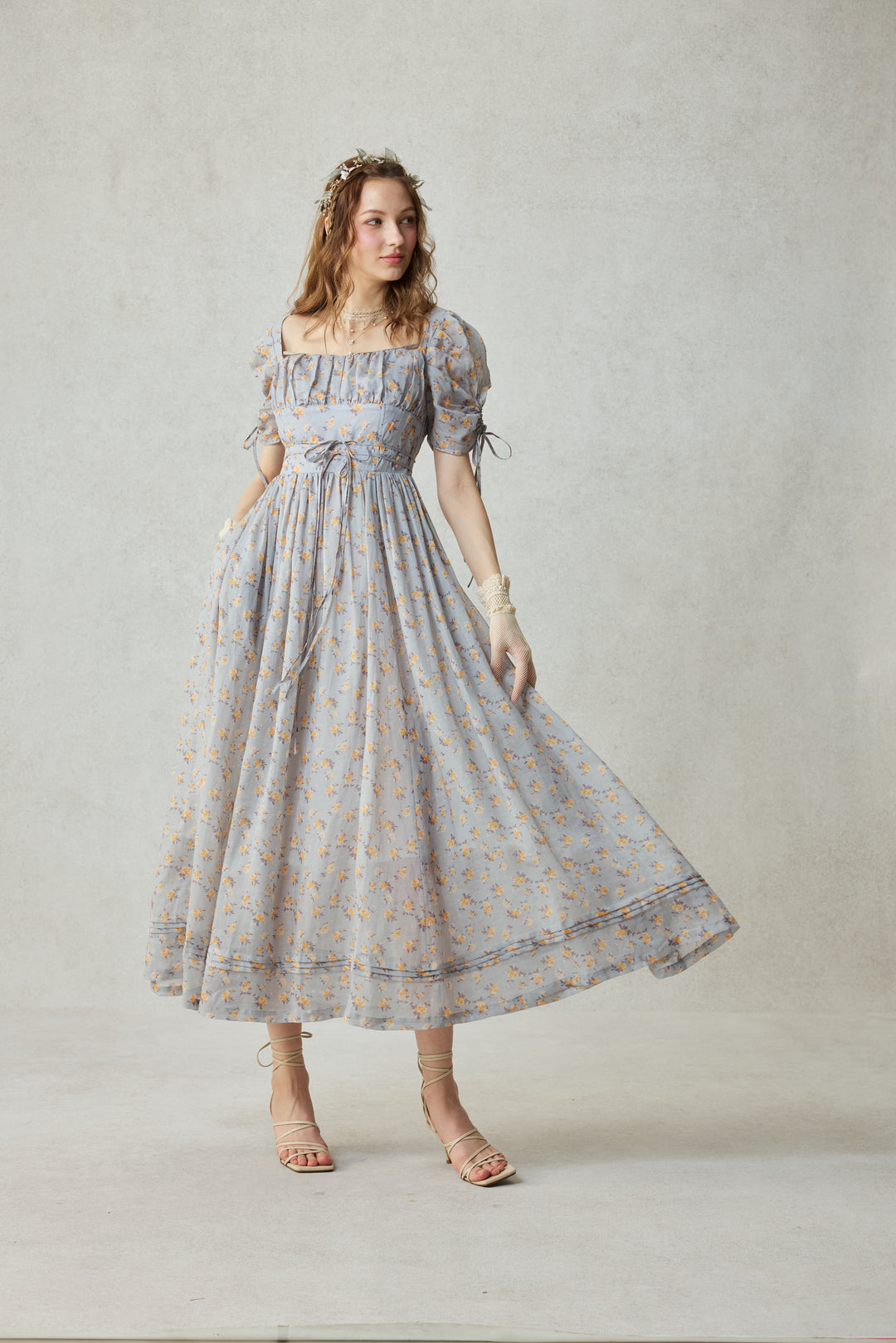 Monette 27 | Corset Linen Dress