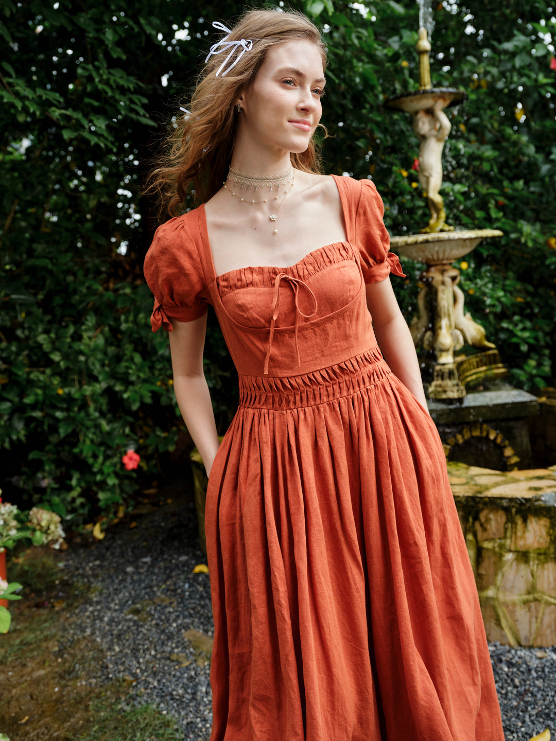 hydrangea bridesmaid dresses Cleo
