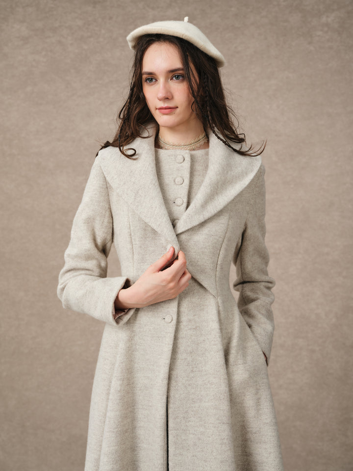 Gemma 17 | 100% wool victorian coat