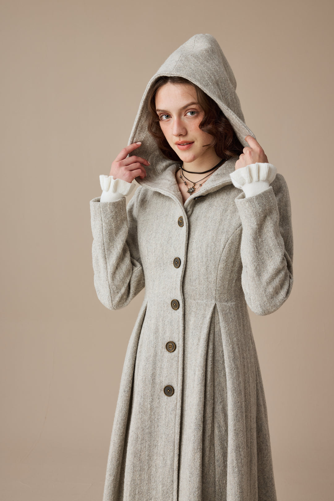 My Fair Lady 26 | Hooded Wool Coat