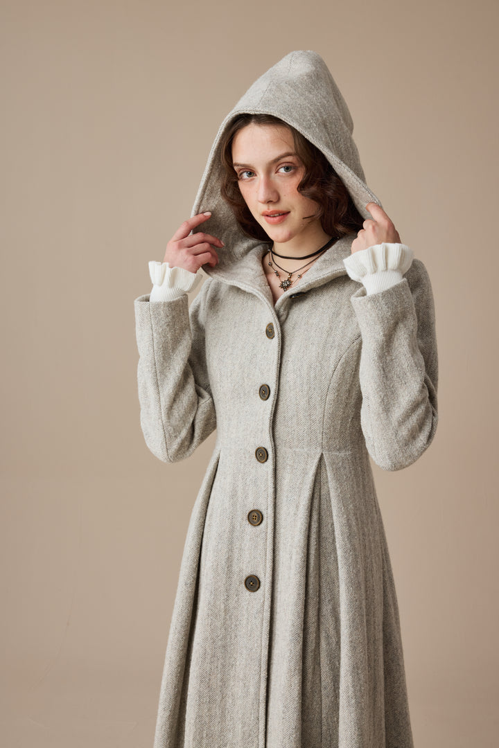 My Fair Lady 26 | Hooded Wool Coat
