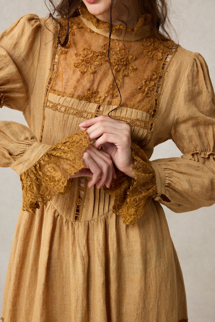 Beverly 31| victorian linen dress