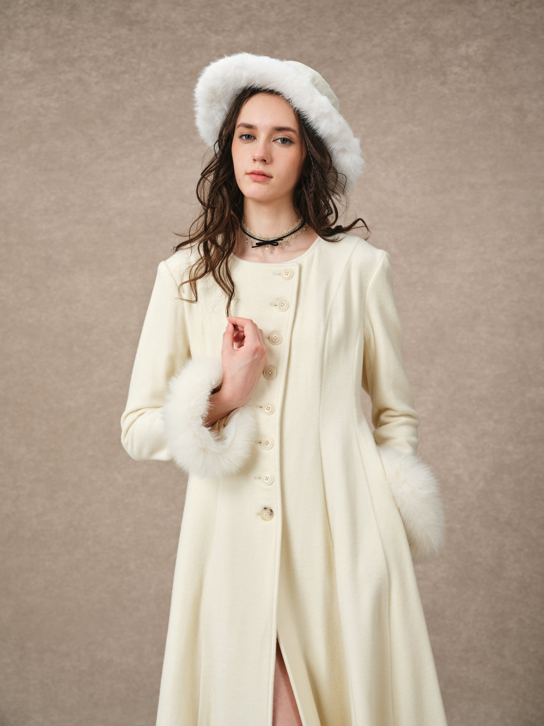 Victoria 02 | Corset 100% Wool Coat