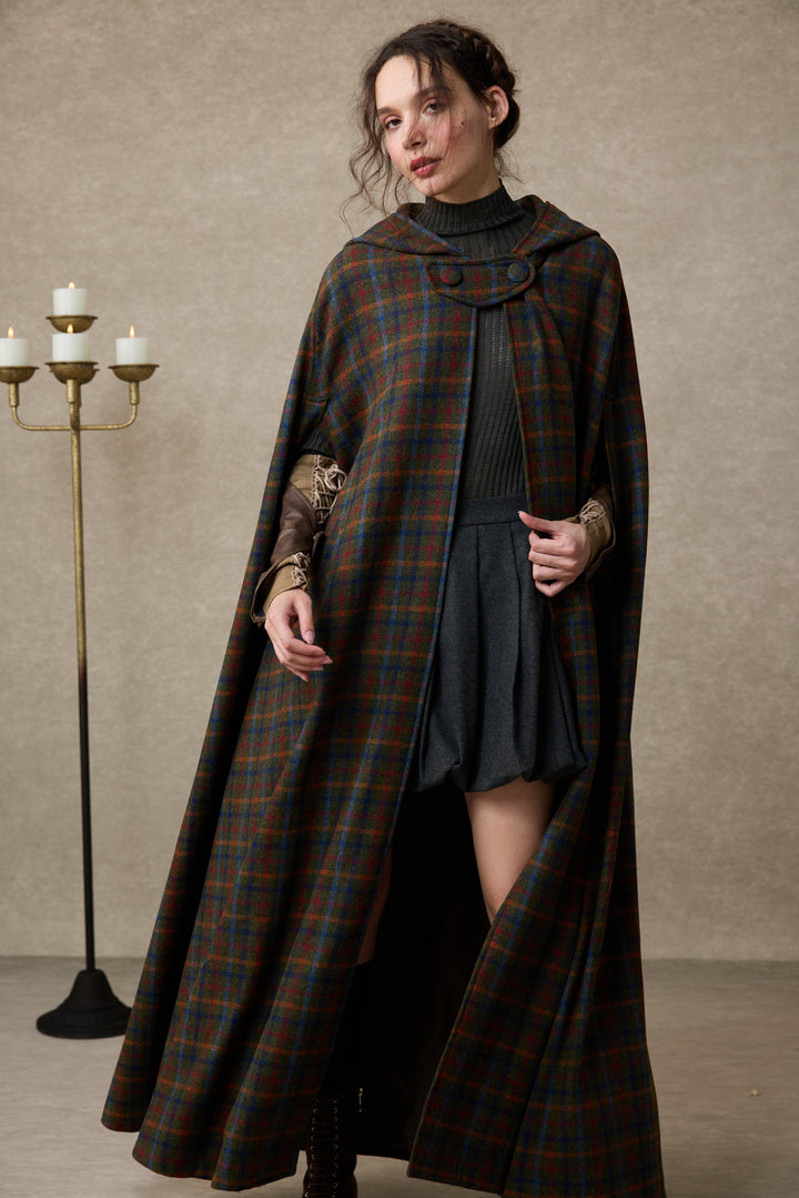 Astor 35| 100% Wool Cloak Coat