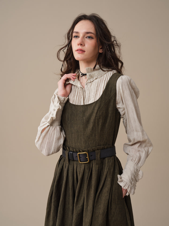 Clover 07 | Structured Linen Dress