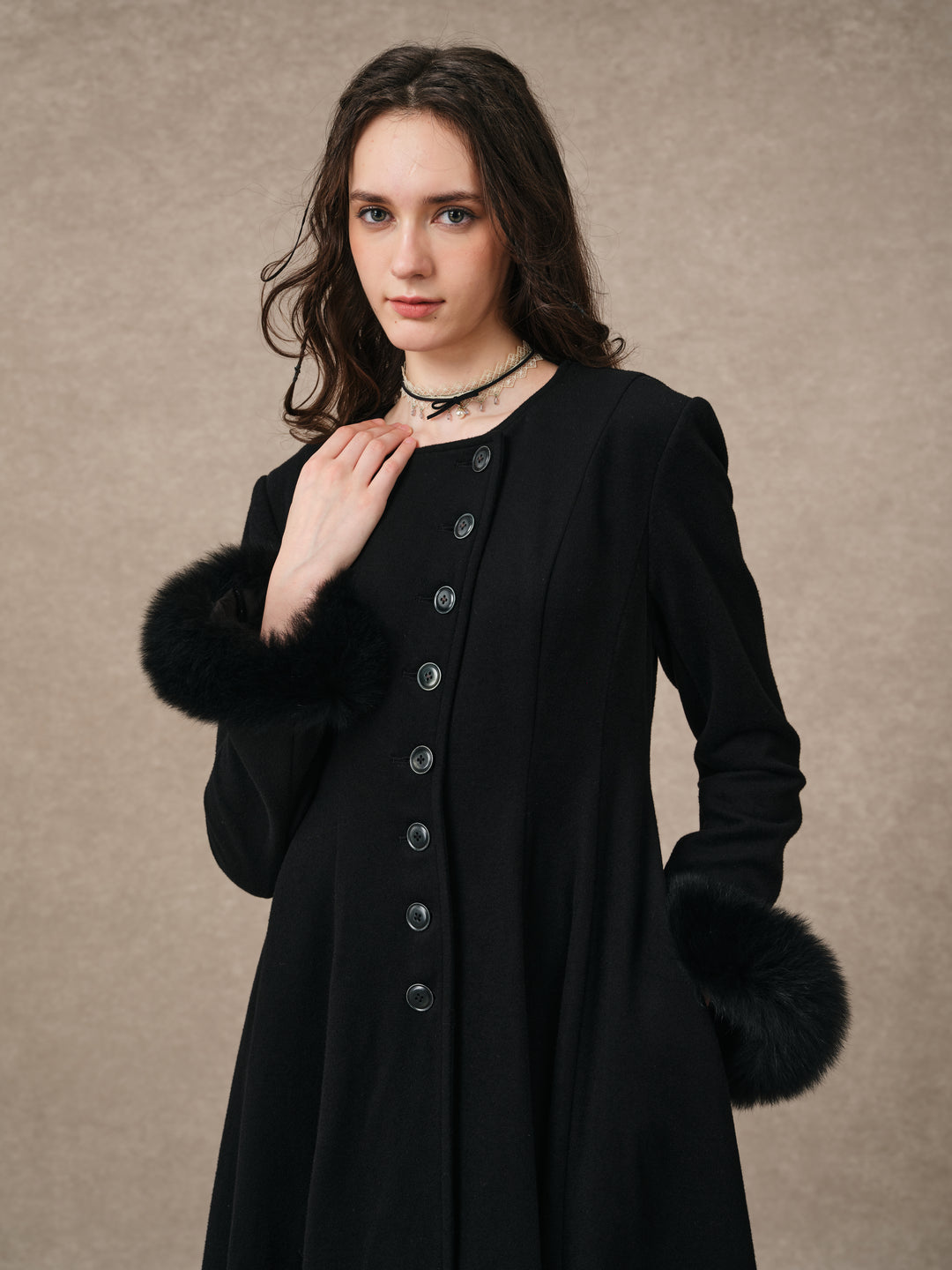 Victoria 02 | Corset 100% Wool Coat