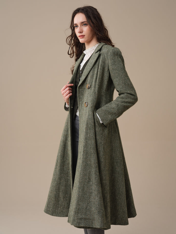 The Roman Holiday 17 | 100% wool classic coat