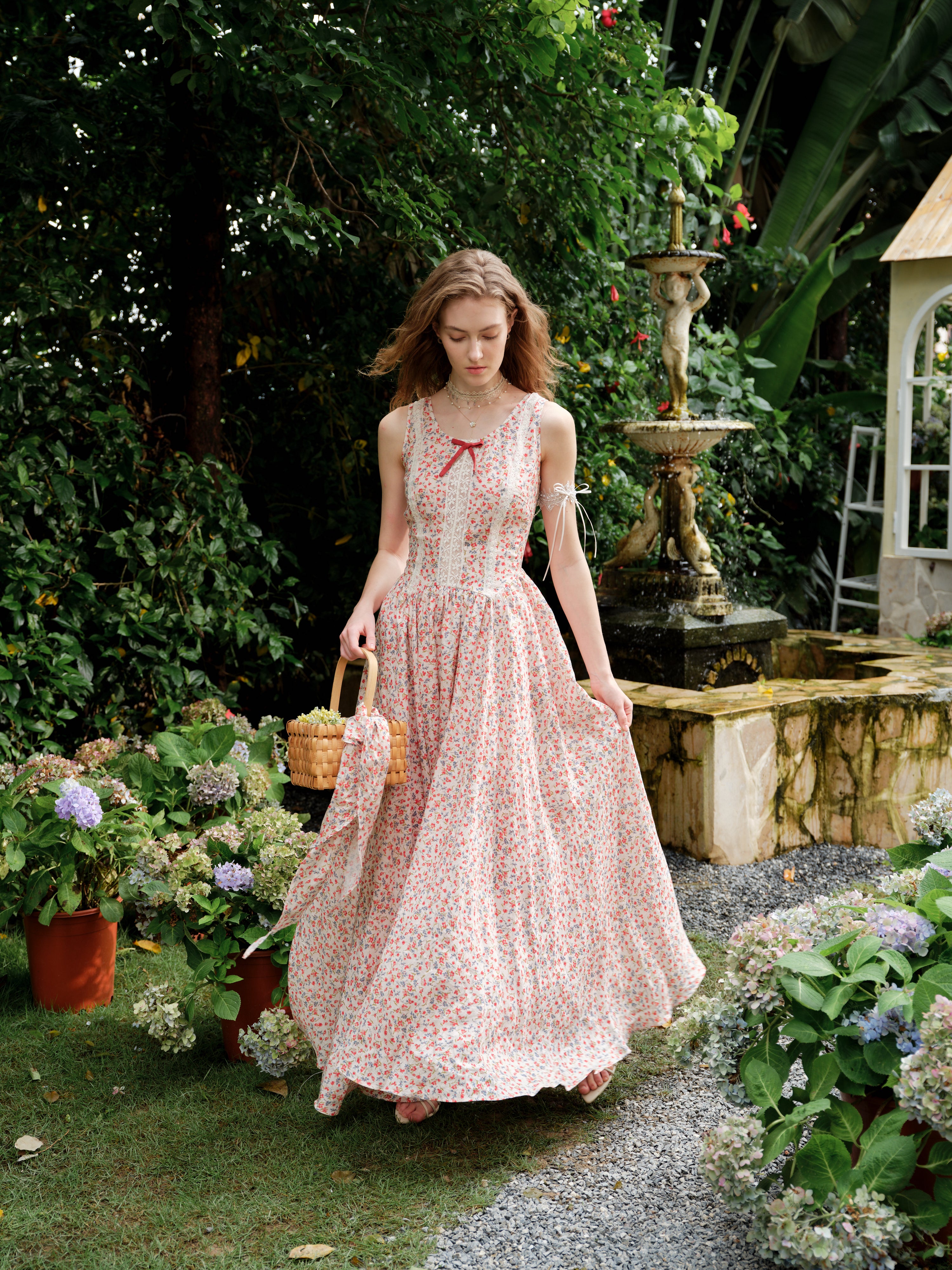 Vanille 18 | Jane's Garden Dress – Linennaive