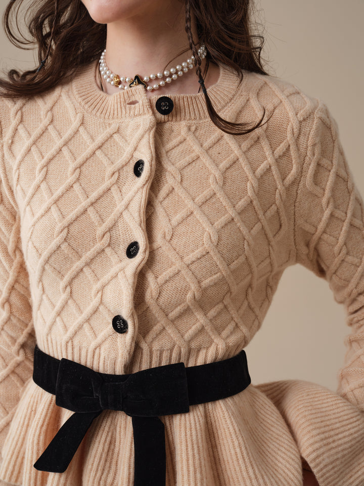 Freya | 100% Wool Cardigan