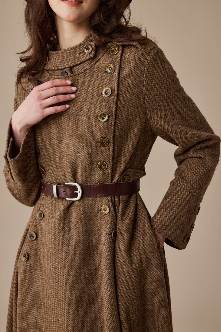 Monica 31 | 100% Wool  Double Breasted Coat