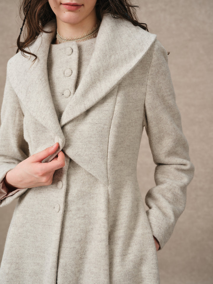 Gemma 17 | 100% wool victorian coat