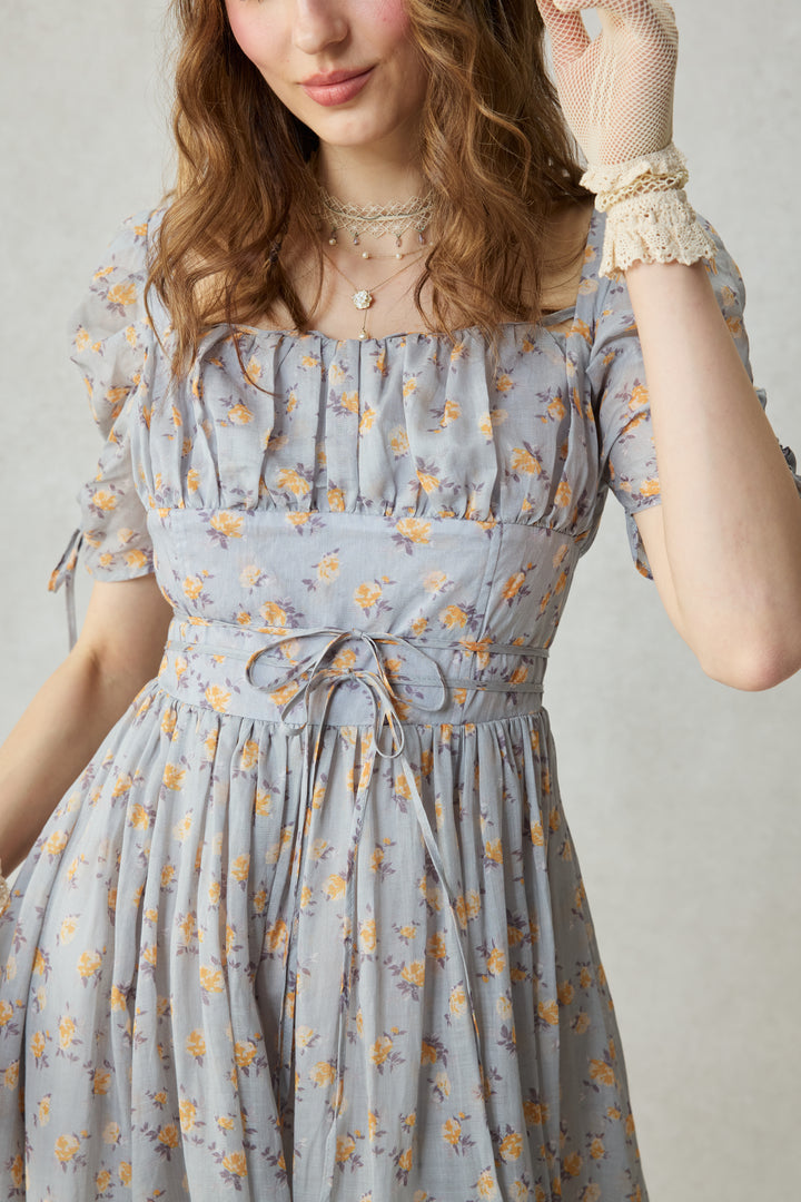 Monette 27 | Corset Linen Dress