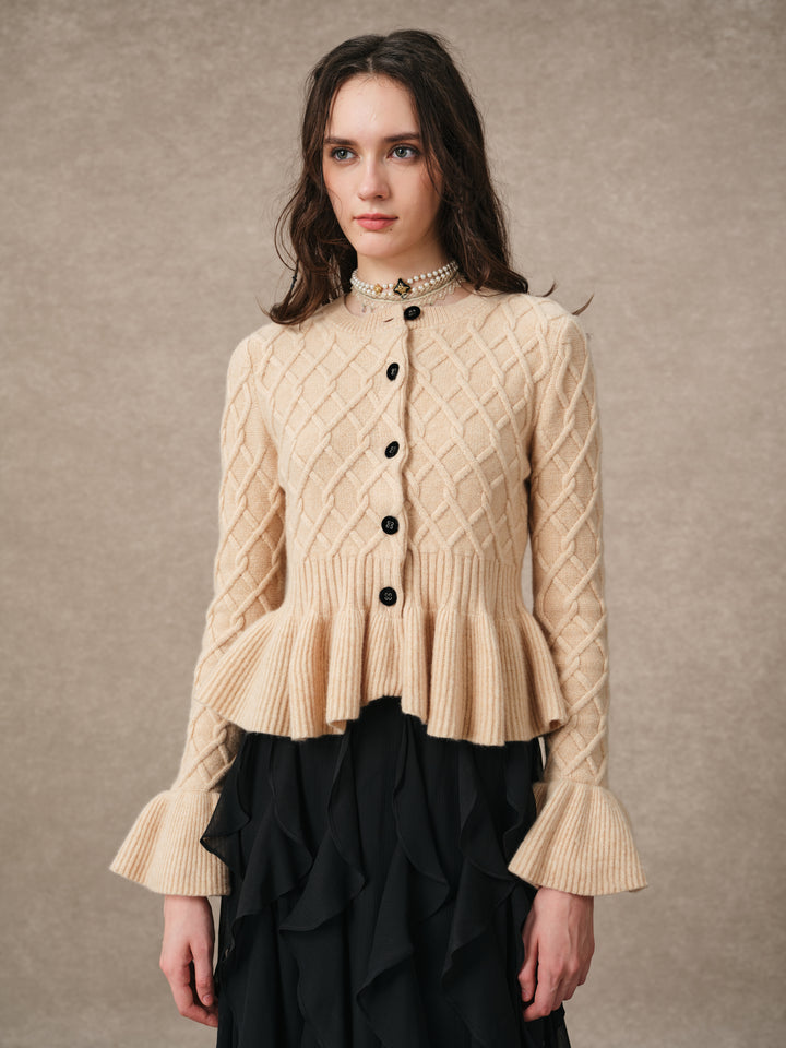 Freya | 100% Wool Cardigan