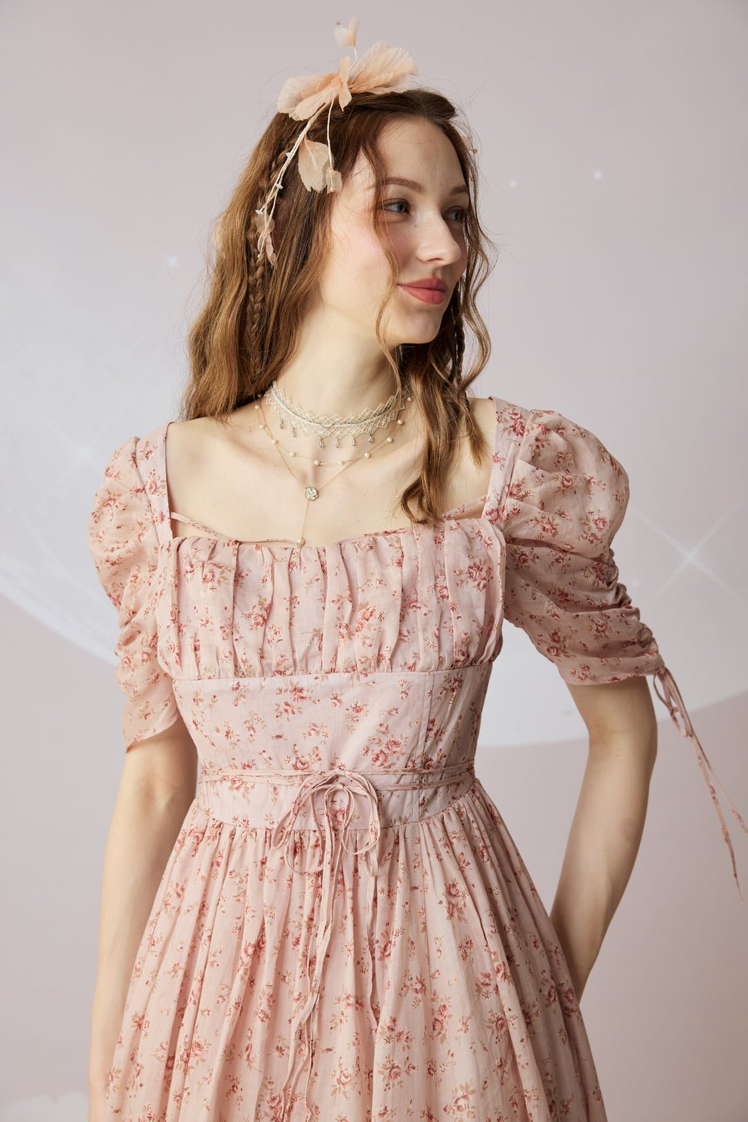 Monette 27 | Corset Linen Dress