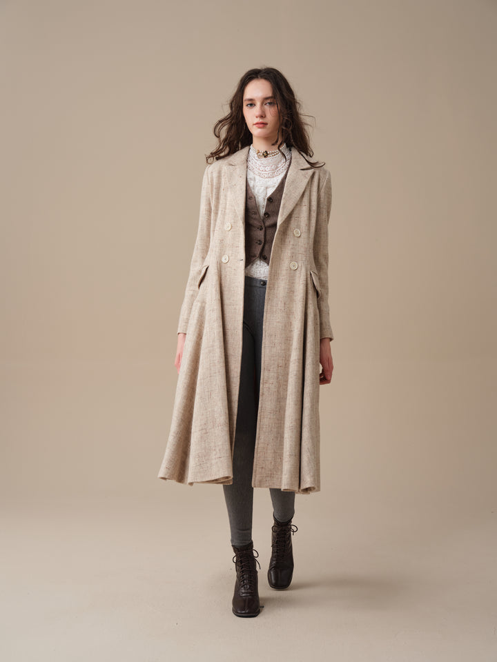 The Roman Holiday 17 | 100% wool classic coat
