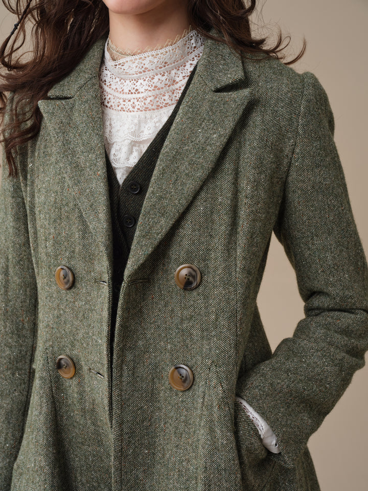 The Roman Holiday 17 | 100% wool classic coat